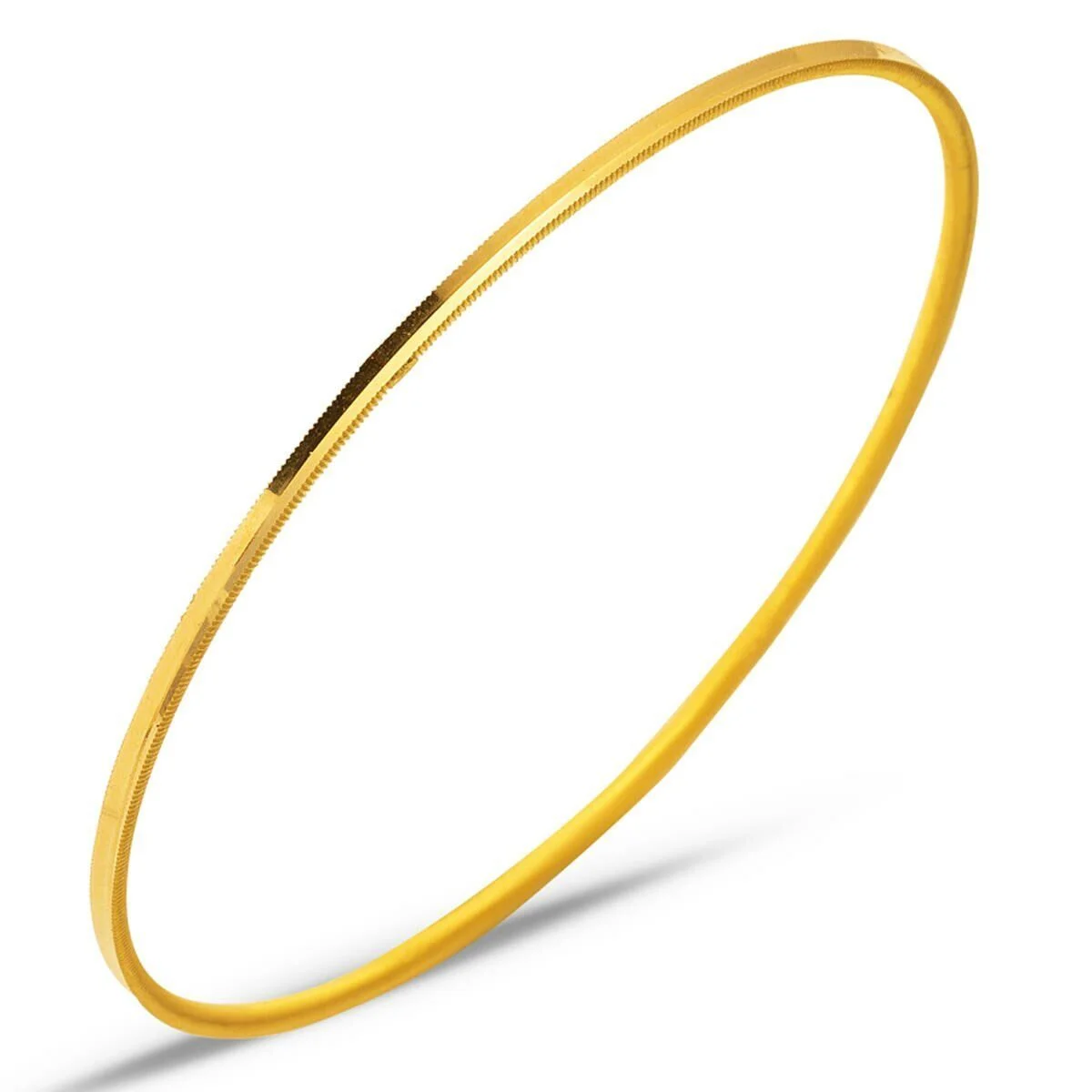 Düz Tel 22 Ayar Altın Bilezik 10 gr.